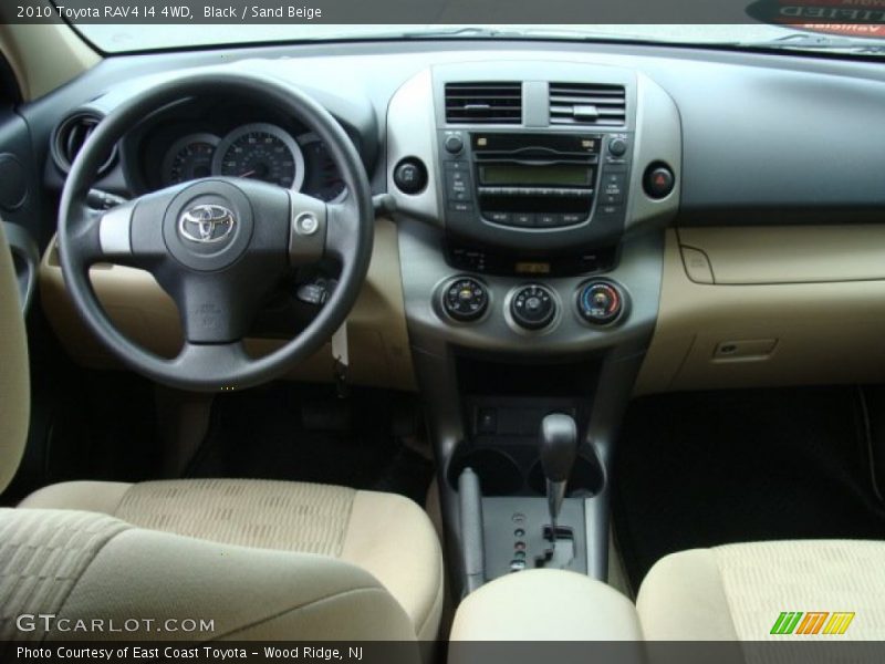 Dashboard of 2010 RAV4 I4 4WD