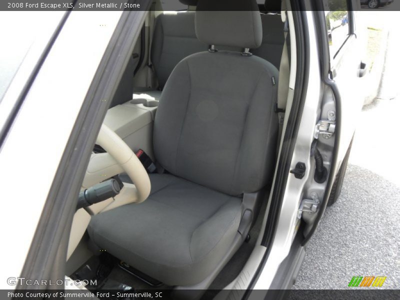 Silver Metallic / Stone 2008 Ford Escape XLS