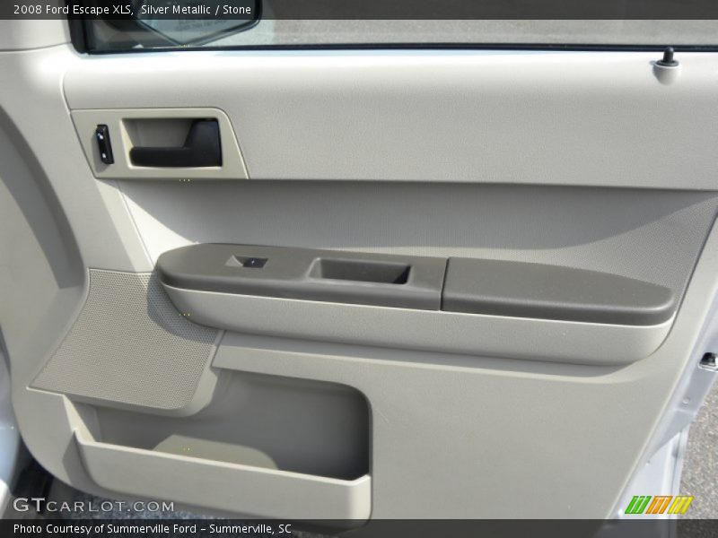 Silver Metallic / Stone 2008 Ford Escape XLS