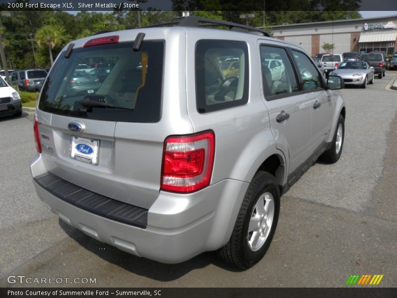 Silver Metallic / Stone 2008 Ford Escape XLS