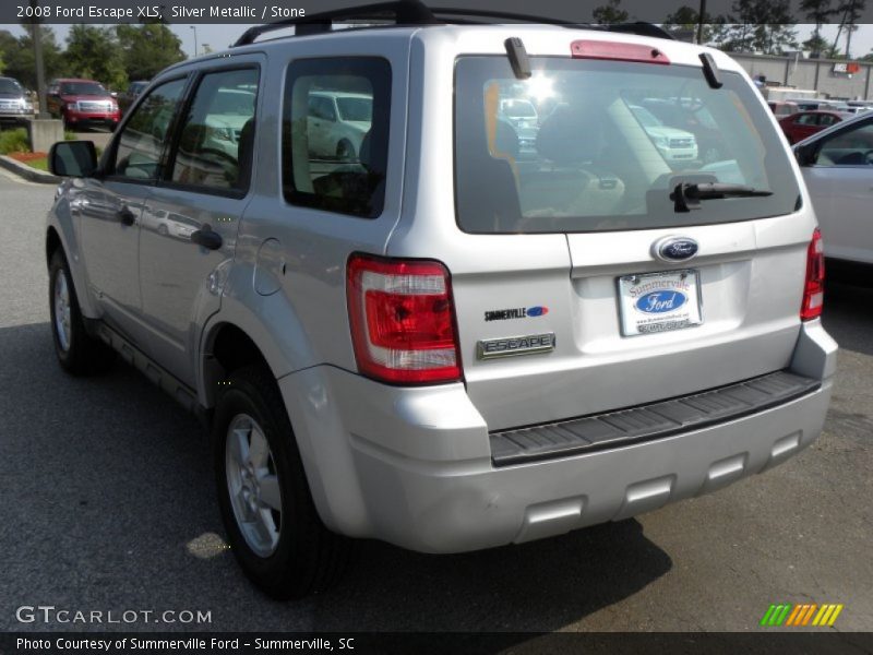 Silver Metallic / Stone 2008 Ford Escape XLS
