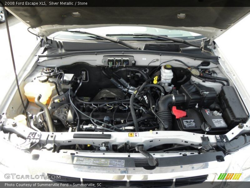 Silver Metallic / Stone 2008 Ford Escape XLS