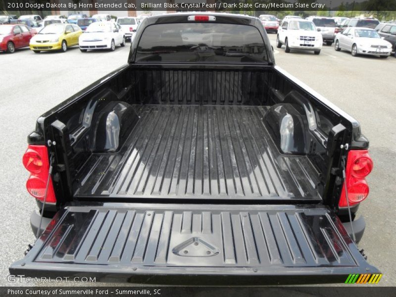 Brilliant Black Crystal Pearl / Dark Slate Gray/Medium Slate Gray 2010 Dodge Dakota Big Horn Extended Cab