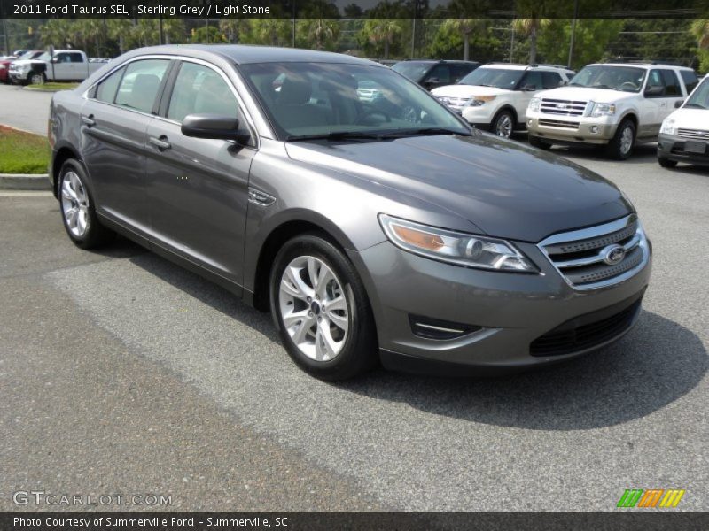 Sterling Grey / Light Stone 2011 Ford Taurus SEL