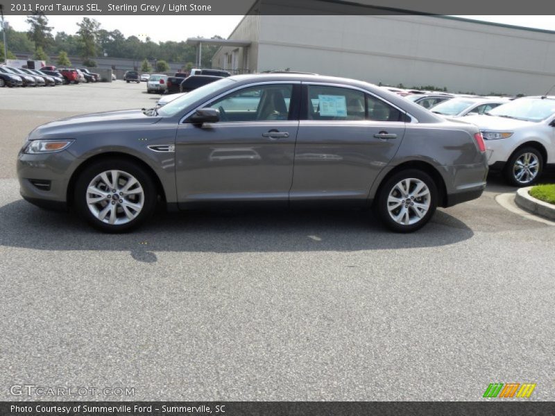 Sterling Grey / Light Stone 2011 Ford Taurus SEL