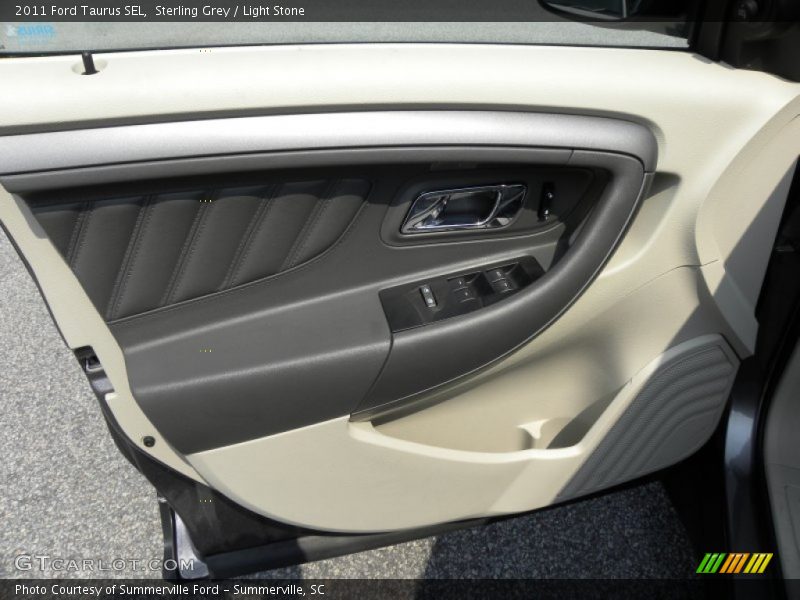 Sterling Grey / Light Stone 2011 Ford Taurus SEL