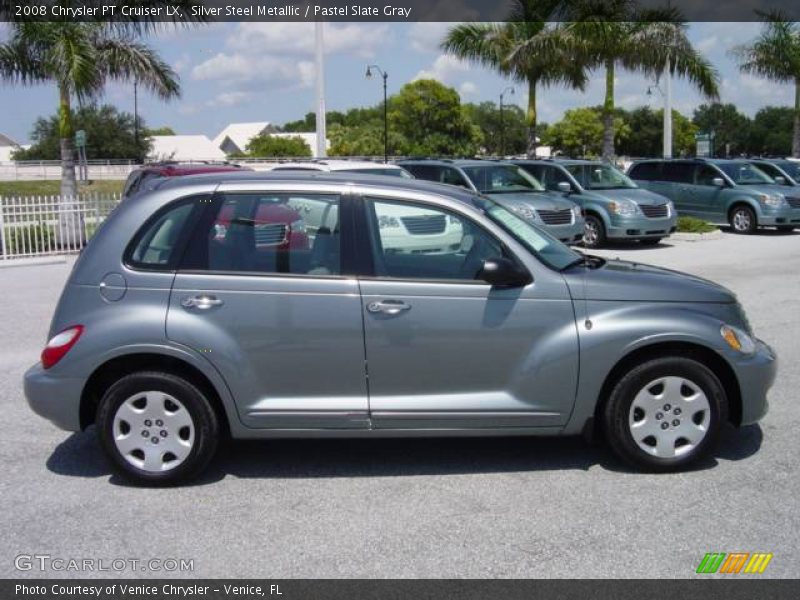 Silver Steel Metallic / Pastel Slate Gray 2008 Chrysler PT Cruiser LX