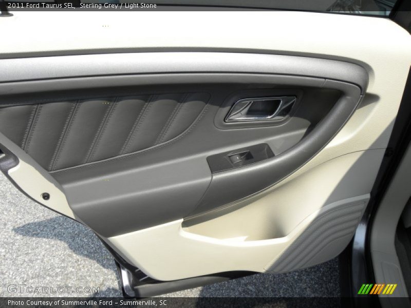Sterling Grey / Light Stone 2011 Ford Taurus SEL