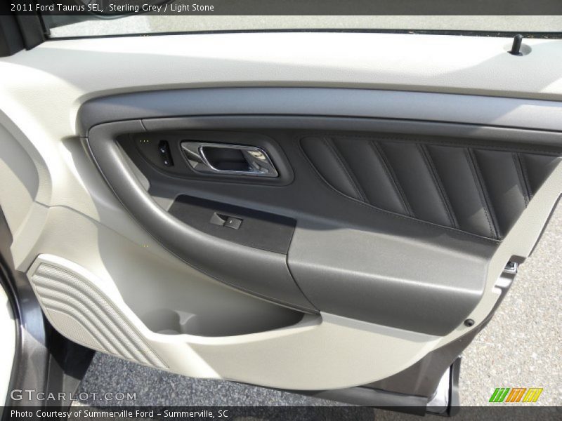 Sterling Grey / Light Stone 2011 Ford Taurus SEL