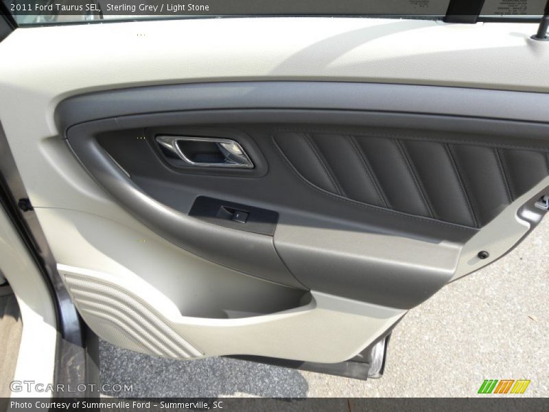 Sterling Grey / Light Stone 2011 Ford Taurus SEL