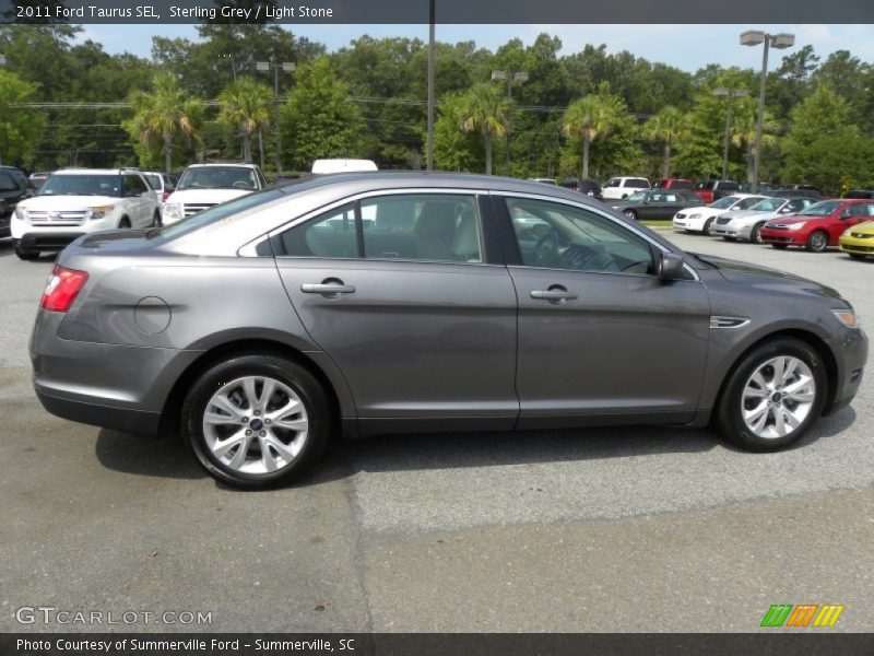 Sterling Grey / Light Stone 2011 Ford Taurus SEL