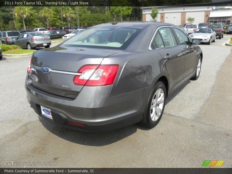 Sterling Grey / Light Stone 2011 Ford Taurus SEL