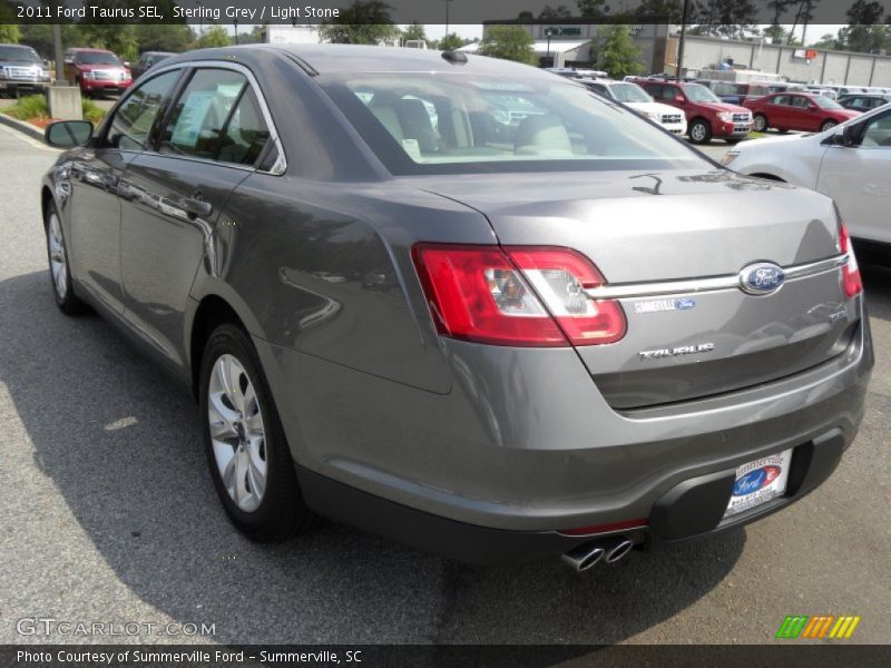 Sterling Grey / Light Stone 2011 Ford Taurus SEL