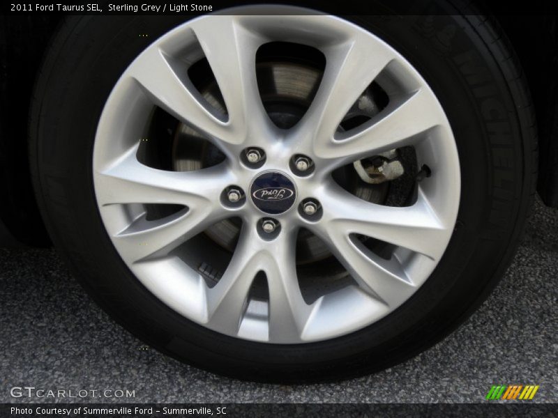 Sterling Grey / Light Stone 2011 Ford Taurus SEL