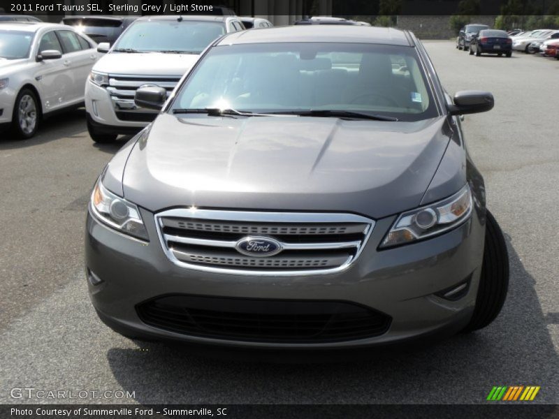 Sterling Grey / Light Stone 2011 Ford Taurus SEL