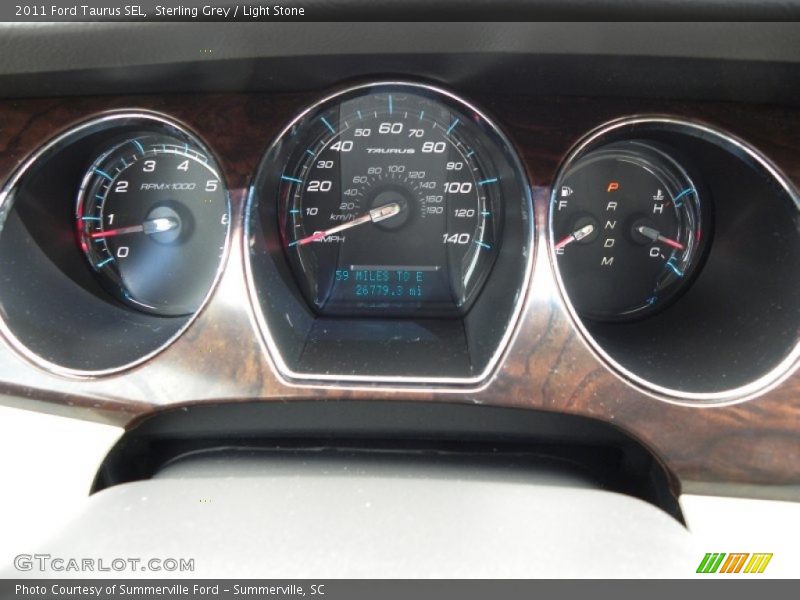 Sterling Grey / Light Stone 2011 Ford Taurus SEL