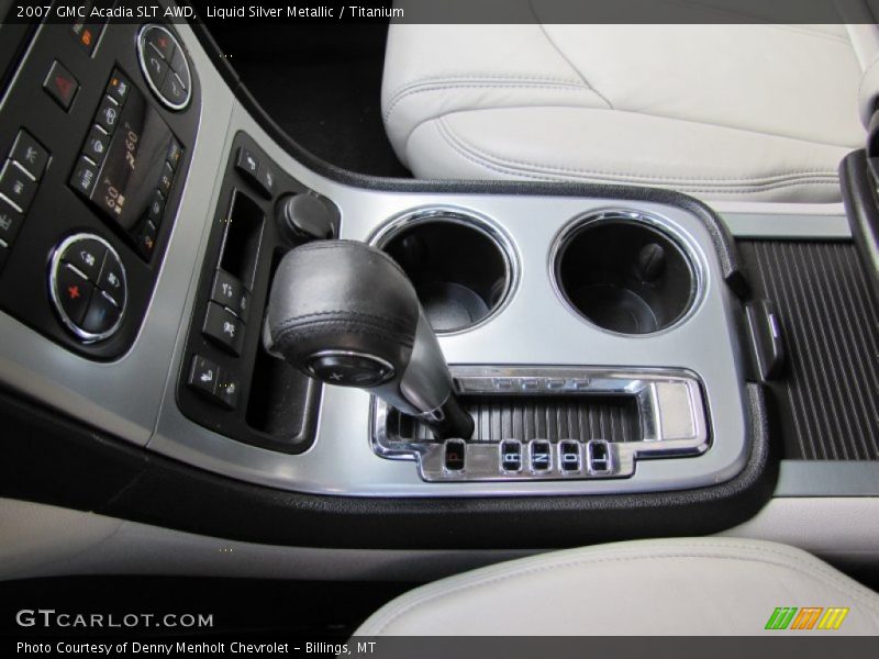 Liquid Silver Metallic / Titanium 2007 GMC Acadia SLT AWD