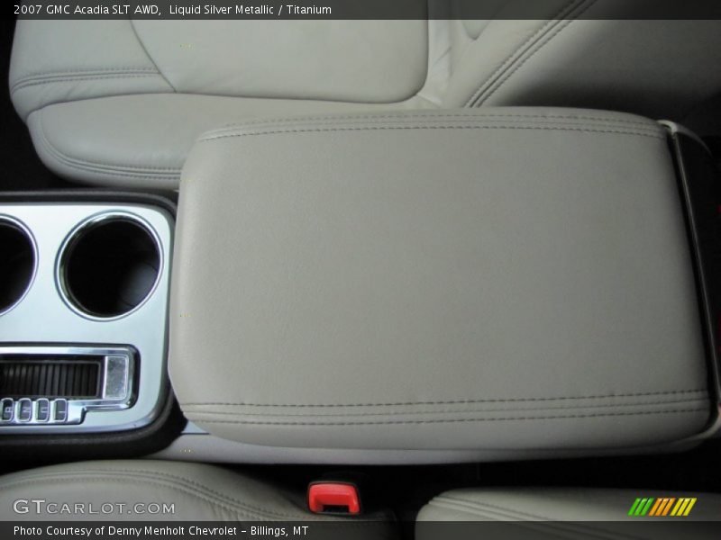 Liquid Silver Metallic / Titanium 2007 GMC Acadia SLT AWD