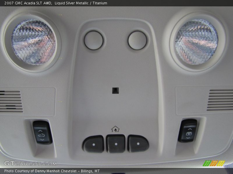 Liquid Silver Metallic / Titanium 2007 GMC Acadia SLT AWD