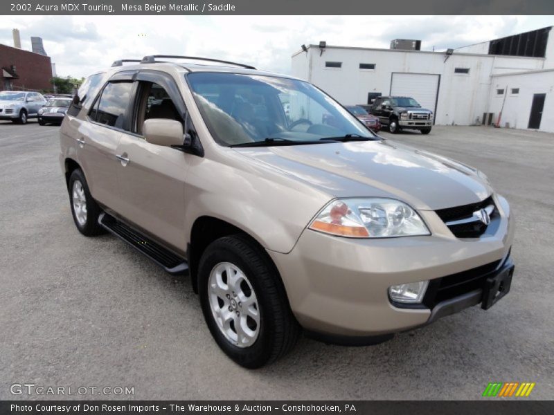 Mesa Beige Metallic / Saddle 2002 Acura MDX Touring