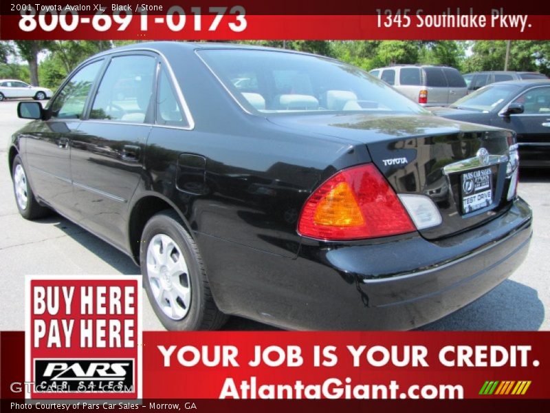 Black / Stone 2001 Toyota Avalon XL