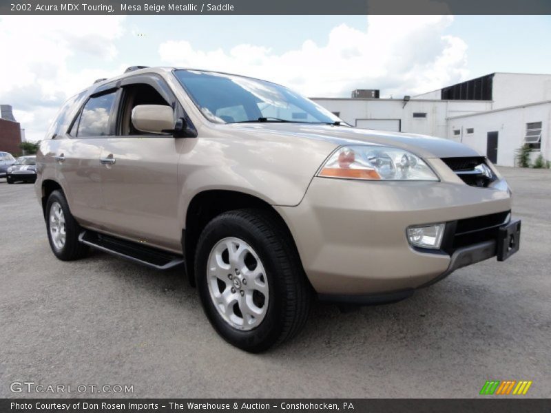 Mesa Beige Metallic / Saddle 2002 Acura MDX Touring