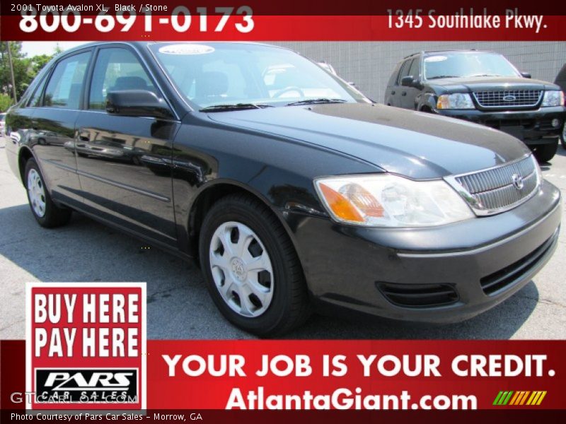 Black / Stone 2001 Toyota Avalon XL