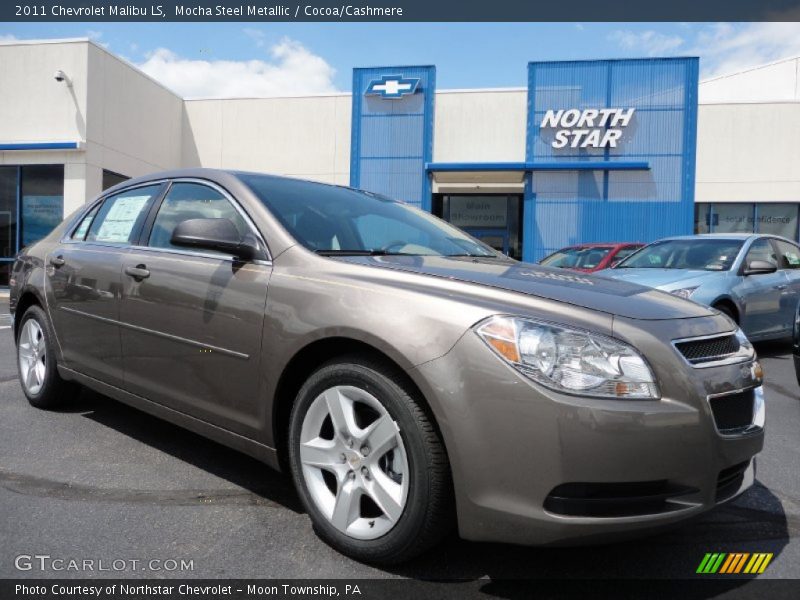 Mocha Steel Metallic / Cocoa/Cashmere 2011 Chevrolet Malibu LS