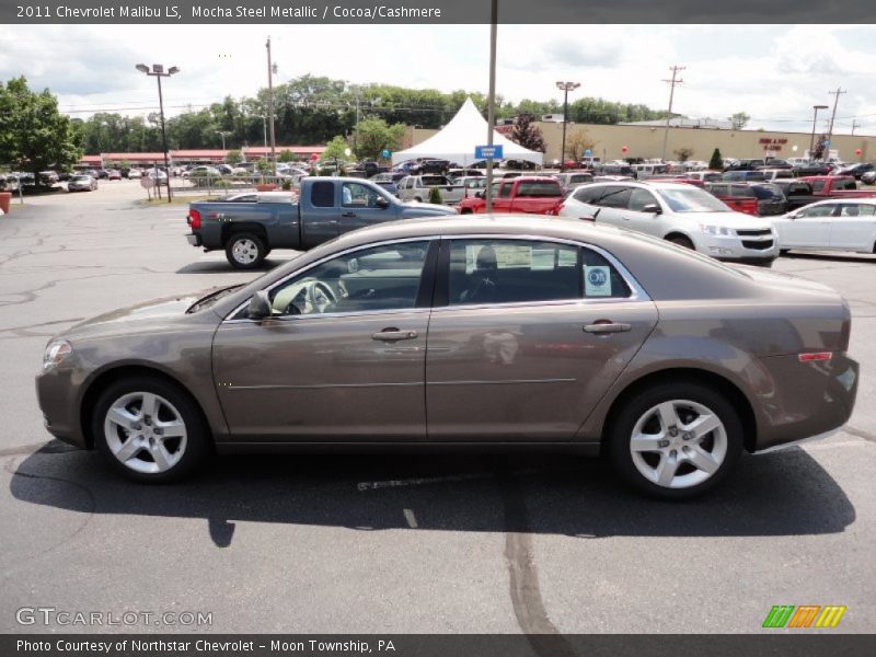Mocha Steel Metallic / Cocoa/Cashmere 2011 Chevrolet Malibu LS