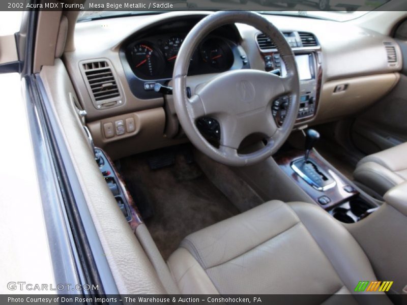 Mesa Beige Metallic / Saddle 2002 Acura MDX Touring