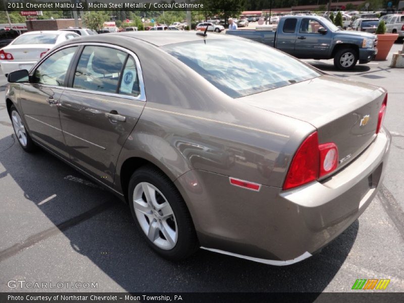 Mocha Steel Metallic / Cocoa/Cashmere 2011 Chevrolet Malibu LS