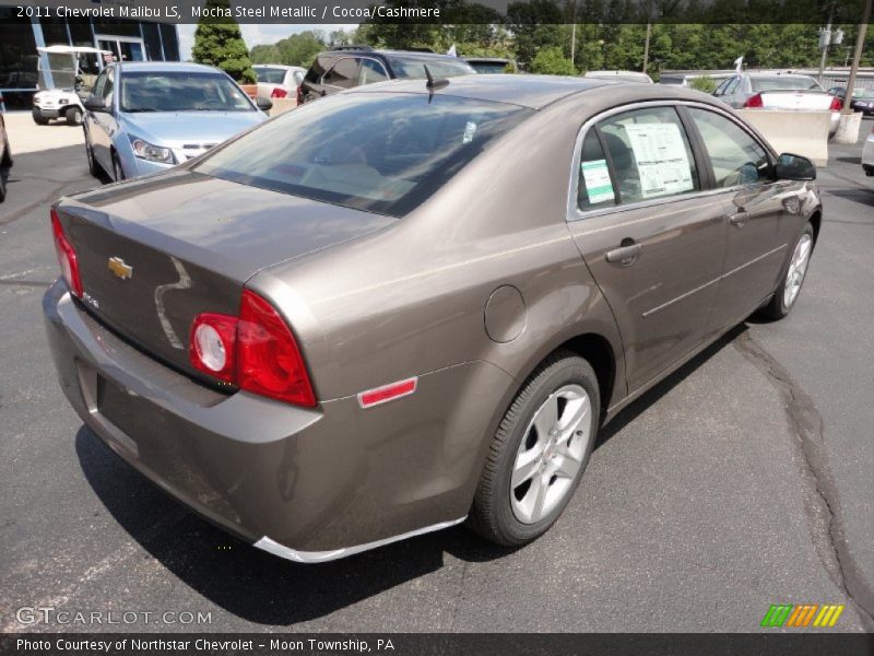 Mocha Steel Metallic / Cocoa/Cashmere 2011 Chevrolet Malibu LS