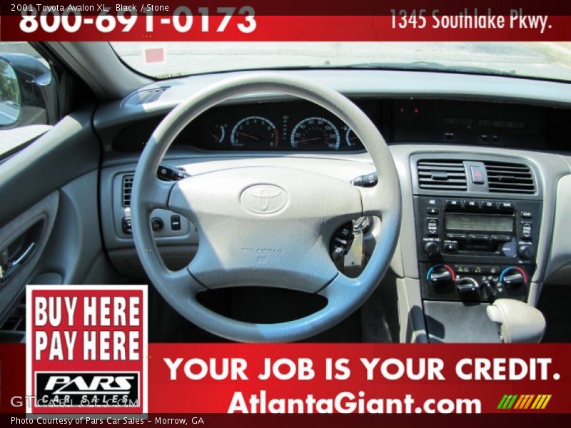 Black / Stone 2001 Toyota Avalon XL