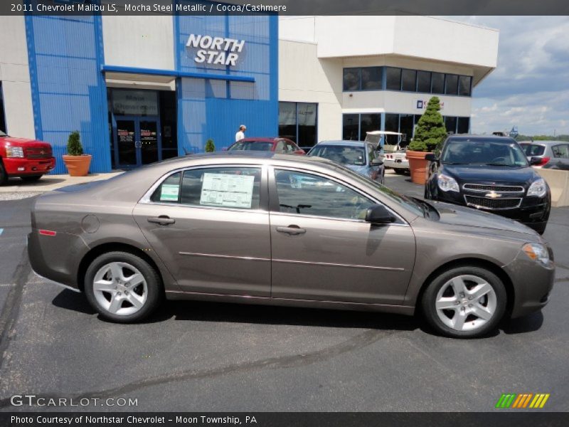 Mocha Steel Metallic / Cocoa/Cashmere 2011 Chevrolet Malibu LS