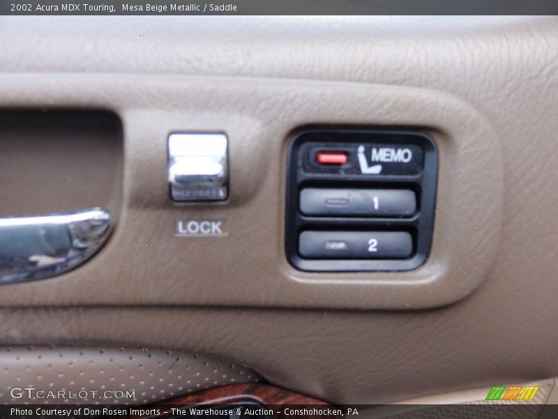 Mesa Beige Metallic / Saddle 2002 Acura MDX Touring