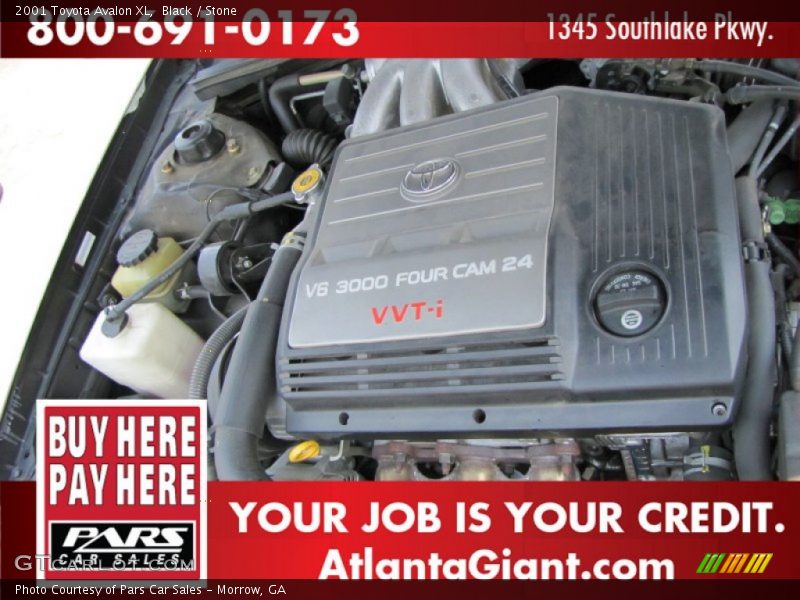 Black / Stone 2001 Toyota Avalon XL
