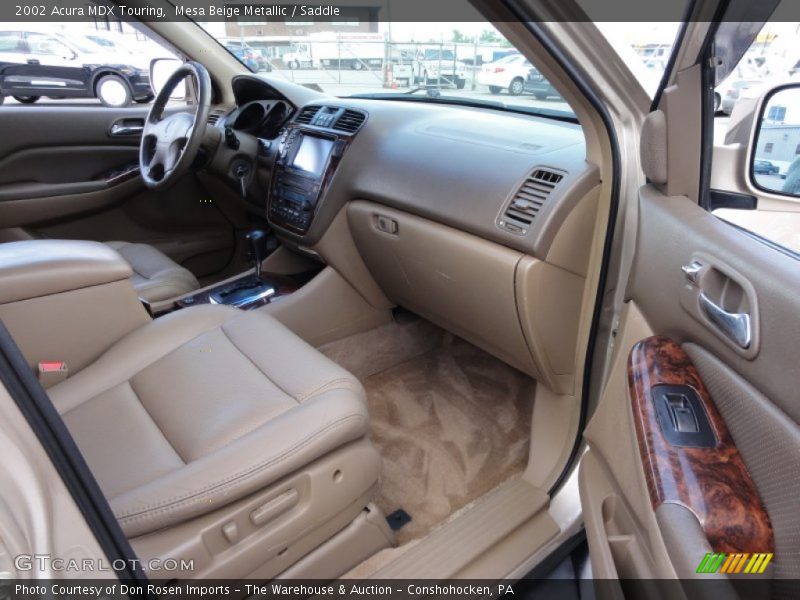 Mesa Beige Metallic / Saddle 2002 Acura MDX Touring