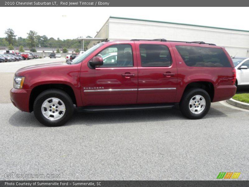  2010 Suburban LT Red Jewel Tintcoat