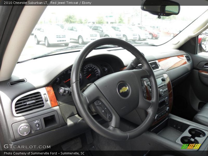 Red Jewel Tintcoat / Ebony 2010 Chevrolet Suburban LT