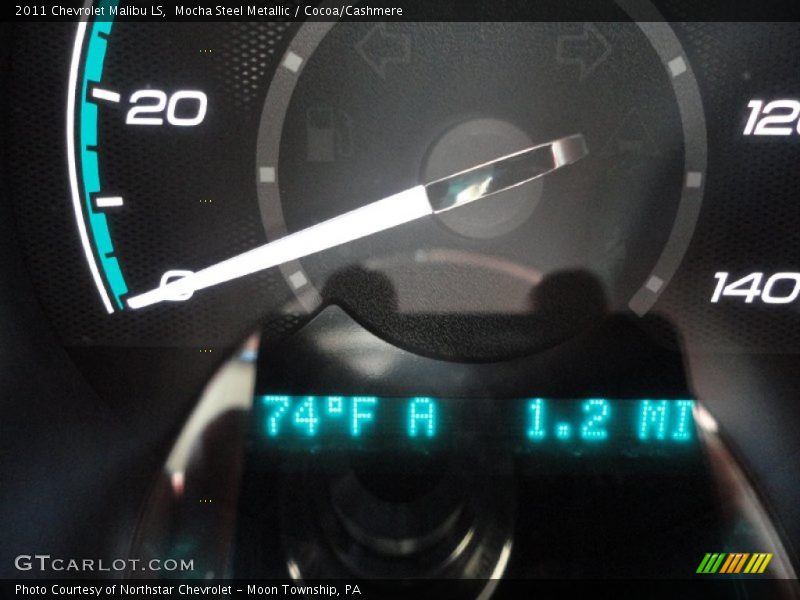 Mocha Steel Metallic / Cocoa/Cashmere 2011 Chevrolet Malibu LS