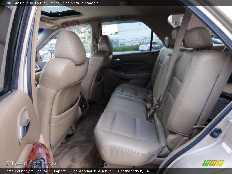 Mesa Beige Metallic / Saddle 2002 Acura MDX Touring