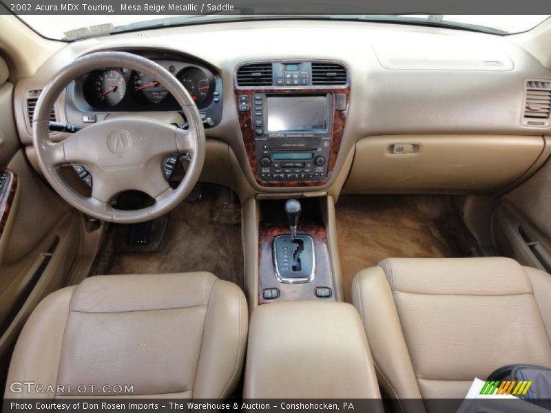 Mesa Beige Metallic / Saddle 2002 Acura MDX Touring