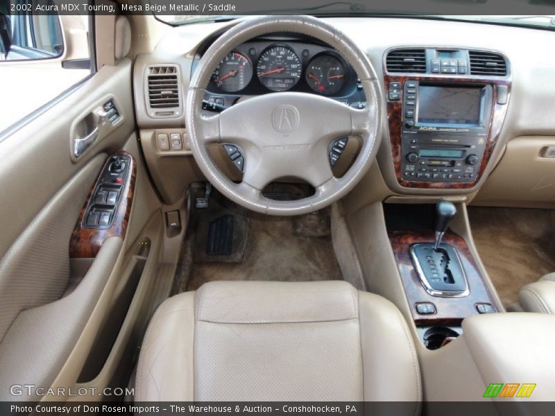 Mesa Beige Metallic / Saddle 2002 Acura MDX Touring