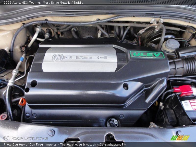 Mesa Beige Metallic / Saddle 2002 Acura MDX Touring