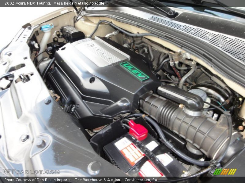 Mesa Beige Metallic / Saddle 2002 Acura MDX Touring