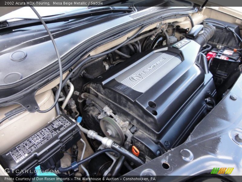 Mesa Beige Metallic / Saddle 2002 Acura MDX Touring