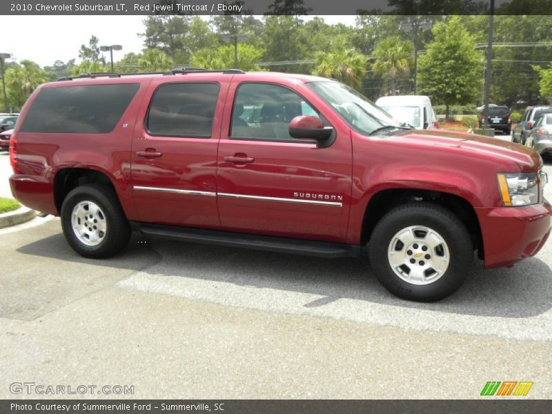 Red Jewel Tintcoat / Ebony 2010 Chevrolet Suburban LT