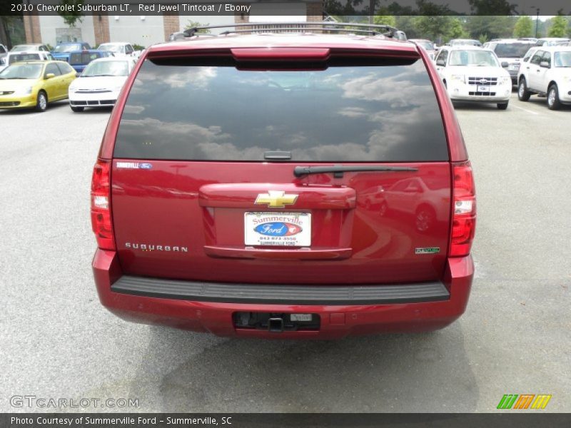 Red Jewel Tintcoat / Ebony 2010 Chevrolet Suburban LT