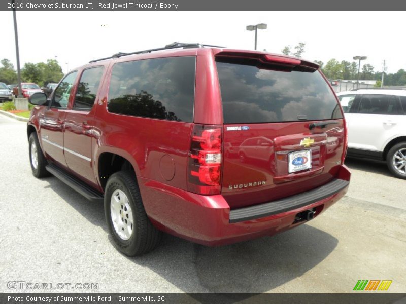 Red Jewel Tintcoat / Ebony 2010 Chevrolet Suburban LT