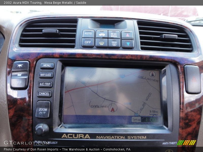 Mesa Beige Metallic / Saddle 2002 Acura MDX Touring